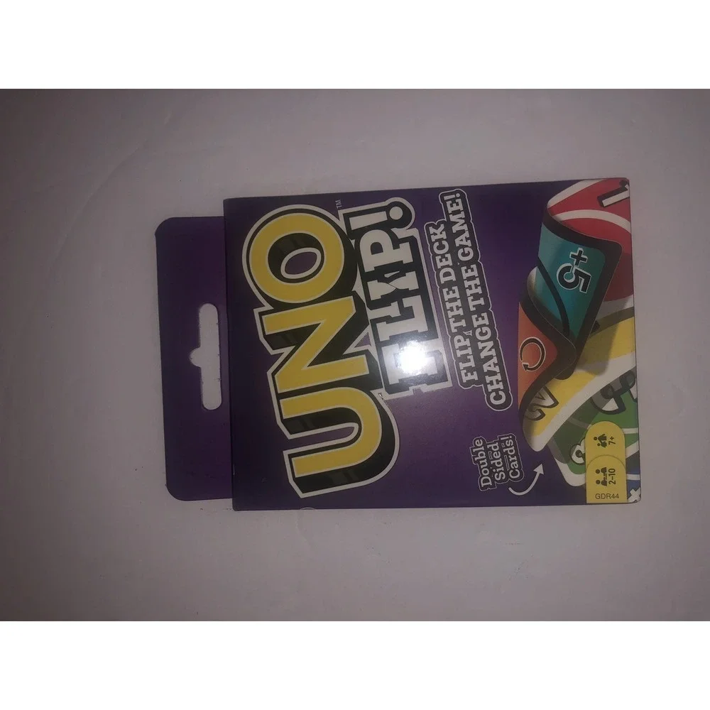 Mattel UNO Flip GDR44 Double Sided Card Game for 2-10 Players Ages 7Y+